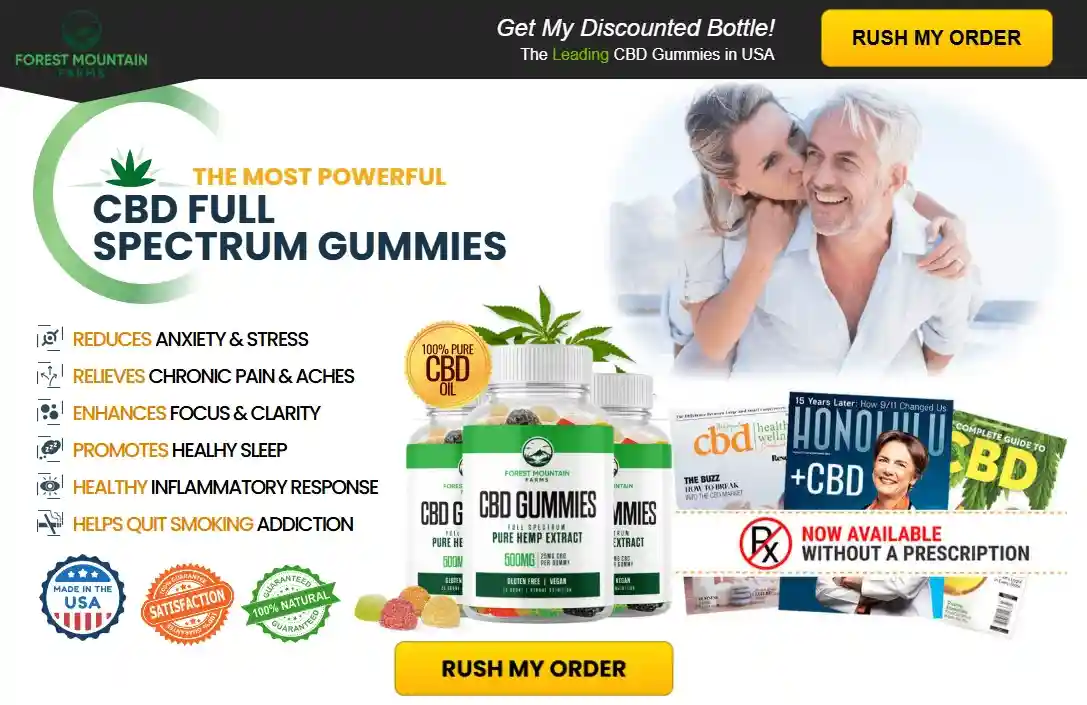 Forest Mountain Farms CBD Gummies Order Page